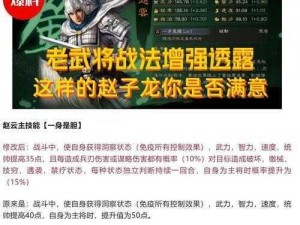 三国英豪战力飙升之道：迅速强化战斗力的秘诀解析