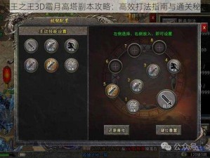 万王之王3D霜月高塔副本攻略：高效打法指南与通关秘籍