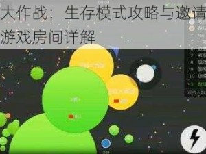 球球大作战：生存模式攻略与邀请好友共进游戏房间详解