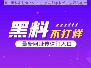 万篇长征 - 黑料不打烊 668.SU，多功能素材站，满足你的一切需求