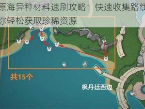 原神原海异种材料速刷攻略：快速收集路线推荐，助你轻松获取珍稀资源