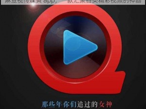 麻豆视传媒黄 app，一款汇聚各类精彩视频的神器