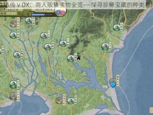 以太阁立志传ⅤDX：商人贩售宝物全览——探寻珍稀宝藏的种类与地点揭秘