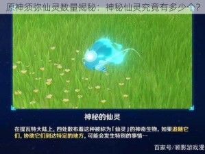 原神须弥仙灵数量揭秘：神秘仙灵究竟有多少个？