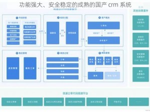 功能强大、安全稳定的成熟的国产 crm 系统