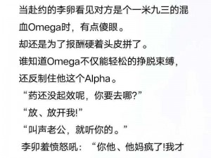 omega 教养所地下室道具，极致束缚与调教的梦幻选择