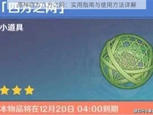 原神四方八方之网：实用指南与使用方法详解