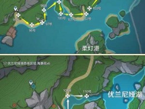 原神秘境探宝：海露花高效采集路线图全解析