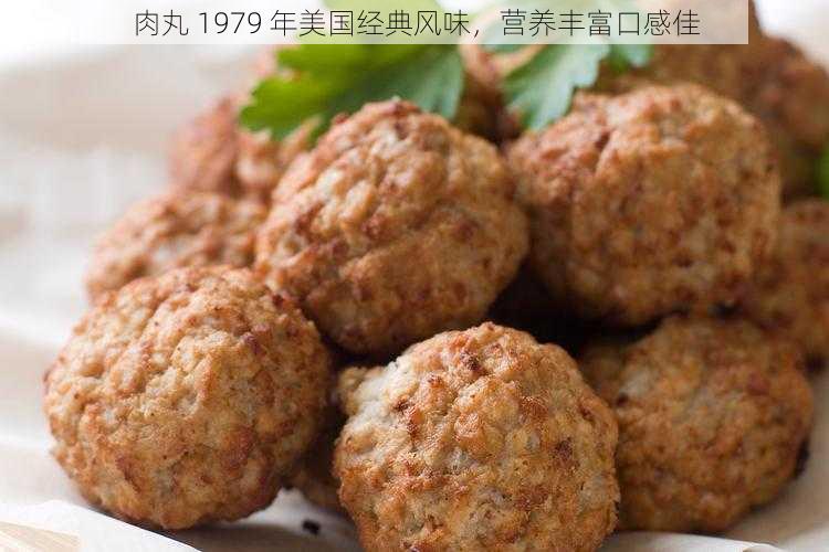 肉丸 1979 年美国经典风味，营养丰富口感佳