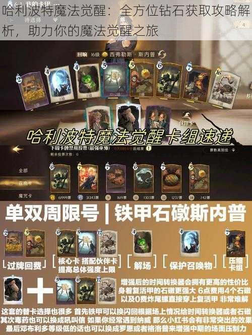 哈利波特魔法觉醒：全方位钻石获取攻略解析，助力你的魔法觉醒之旅