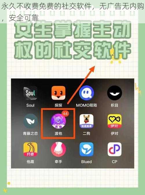 永久不收费免费的社交软件，无广告无内购，安全可靠