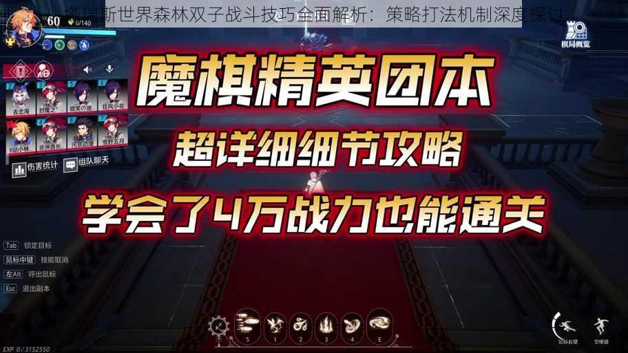 塔瑞斯世界森林双子战斗技巧全面解析：策略打法机制深度探讨