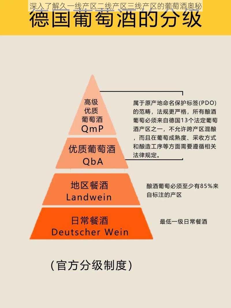 深入了解久一线产区二线产区三线产区的葡萄酒奥秘