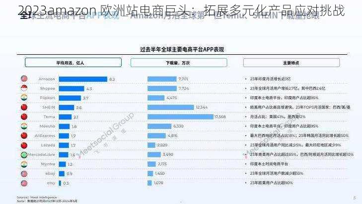 2023amazon 欧洲站电商巨头：拓展多元化产品应对挑战