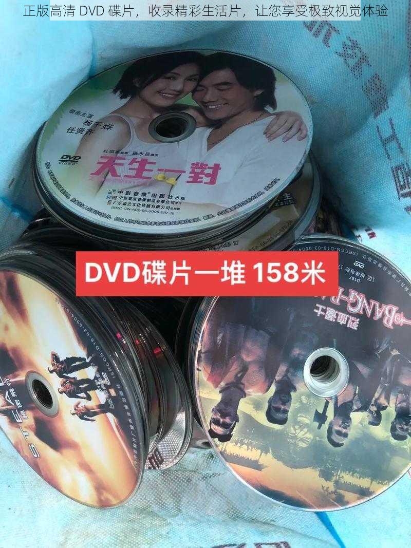 正版高清 DVD 碟片，收录精彩生活片，让您享受极致视觉体验