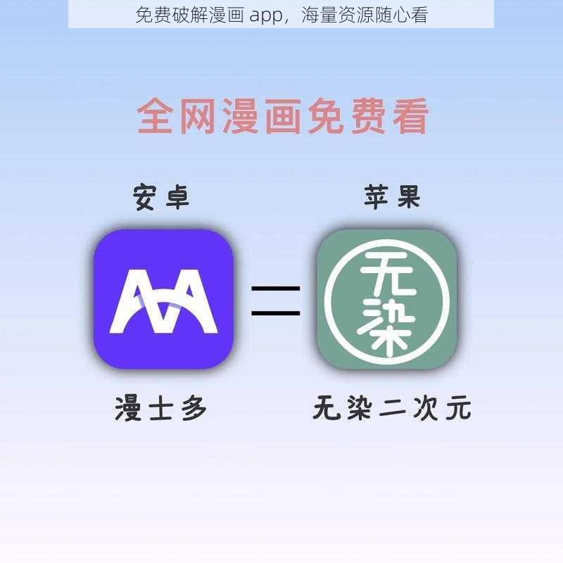 免费破解漫画 app，海量资源随心看