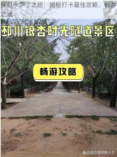 探寻卡萨丁之旅：揭秘打卡最佳攻略，畅游之地