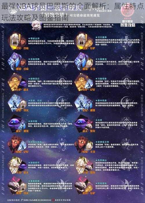 最强NBA球员巴恩斯的全面解析:属性特点玩法攻略及图鉴指南