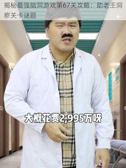 揭秘最强脑洞游戏第67关攻略:助老王洞察关卡谜题