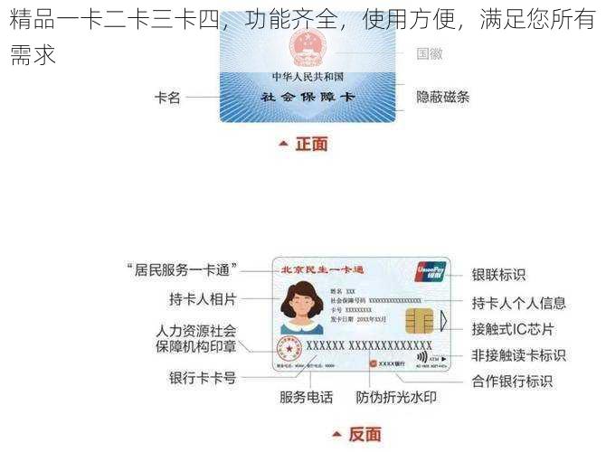 精品一卡二卡三卡四，功能齐全，使用方便，满足您所有需求