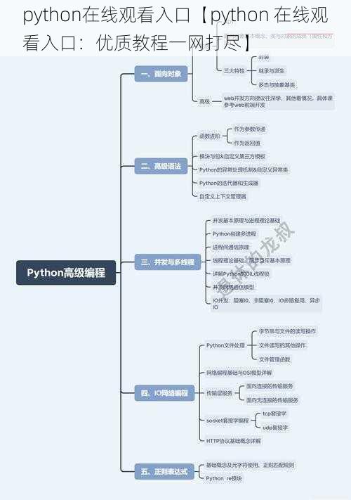 python在线观看入口【python 在线观看入口：优质教程一网打尽】