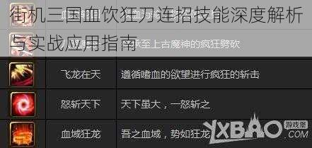 街机三国血饮狂刀连招技能深度解析与实战应用指南