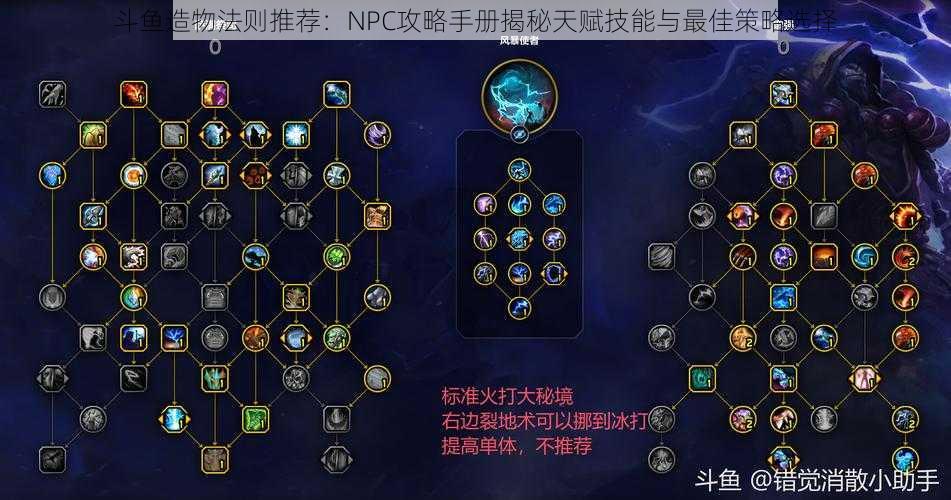 斗鱼造物法则推荐：NPC攻略手册揭秘天赋技能与最佳策略选择