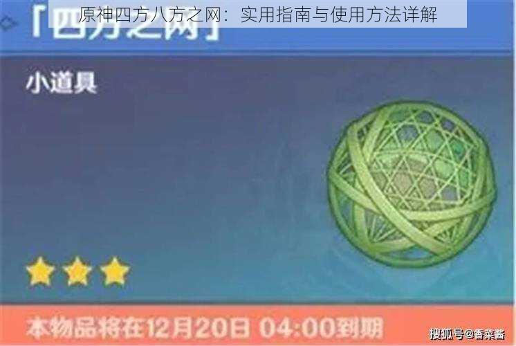 原神四方八方之网：实用指南与使用方法详解