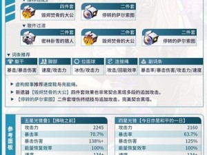 崩坏星穹铁道黑天鹅行迹攻略：培养策略与技能加点详解