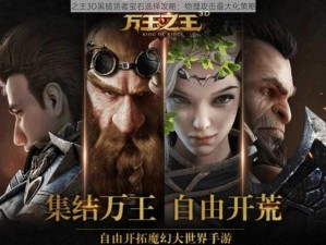 万王之王3D黑暗贤者宝石选择攻略：物理攻击最大化策略探讨