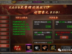 大掌门2中VIP等级14的独特福利与特权解析：豪华奖励一网打尽