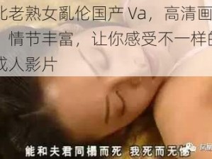 东北老熟女亂伦国产 Va，高清画质，情节丰富，让你感受不一样的国产成人影片