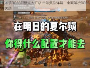 明日之后夏尔镇BOSS刷新点大汇总 击杀奖励详解：全面解析BOSS刷新位置，赢取丰厚奖励