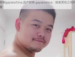 国产胖熊gaysexchina,国产胖熊 gaysexchina：探索男性之间的情感与欲望