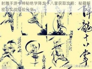 射雕手游中神秘绝学降龙十八掌获取攻略：秘籍解密与实战经验分享