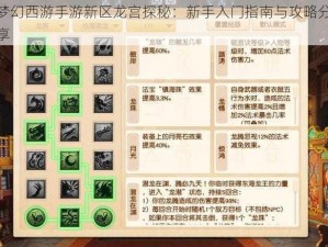 梦幻西游手游新区龙宫探秘：新手入门指南与攻略分享