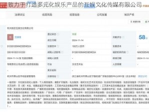 致力于打造多元化娱乐产品的互娱文化传媒有限公司