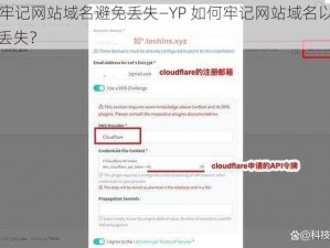 YP牢记网站域名避免丢失—YP 如何牢记网站域名以避免丢失？