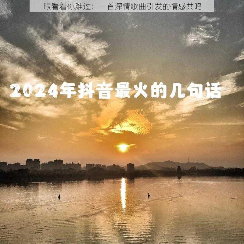 眼看着你难过：一首深情歌曲引发的情感共鸣