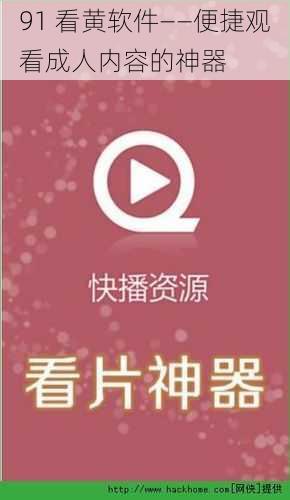 91 看黄软件——便捷观看成人内容的神器