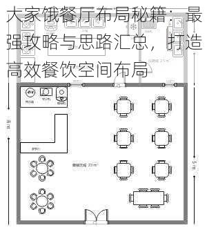 大家饿餐厅布局秘籍：最强攻略与思路汇总，打造高效餐饮空间布局