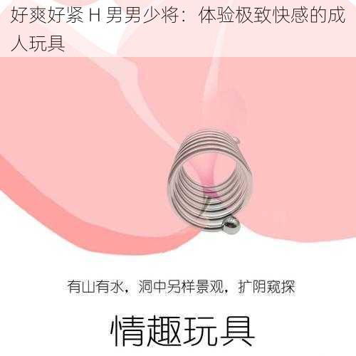 好爽好紧 H 男男少将：体验极致快感的成人玩具