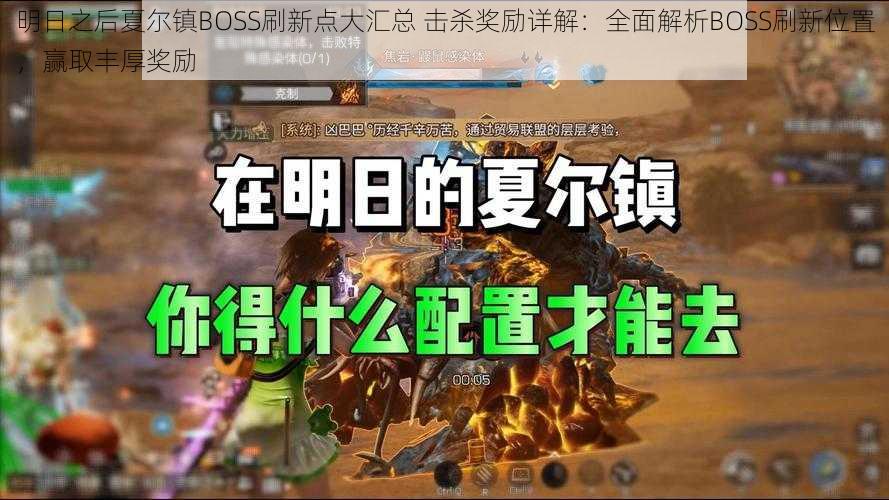 明日之后夏尔镇BOSS刷新点大汇总 击杀奖励详解：全面解析BOSS刷新位置，赢取丰厚奖励