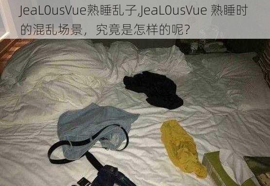 JeaL0usVue熟睡乱子,JeaL0usVue 熟睡时的混乱场景，究竟是怎样的呢？