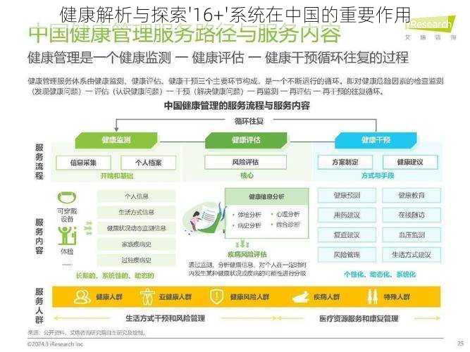 健康解析与探索'16+'系统在中国的重要作用