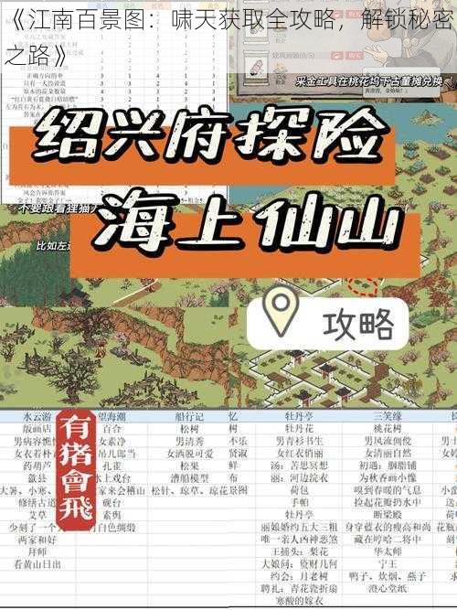 《江南百景图：啸天获取全攻略，解锁秘密之路》