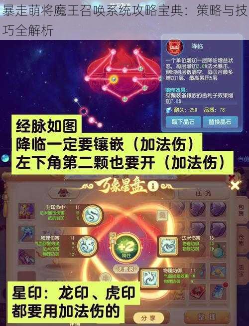 暴走萌将魔王召唤系统攻略宝典：策略与技巧全解析