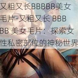 又粗又长BBBBB美女毛片-又粗又长 BBBBB 美女毛片：探索女性私密部位的神秘世界