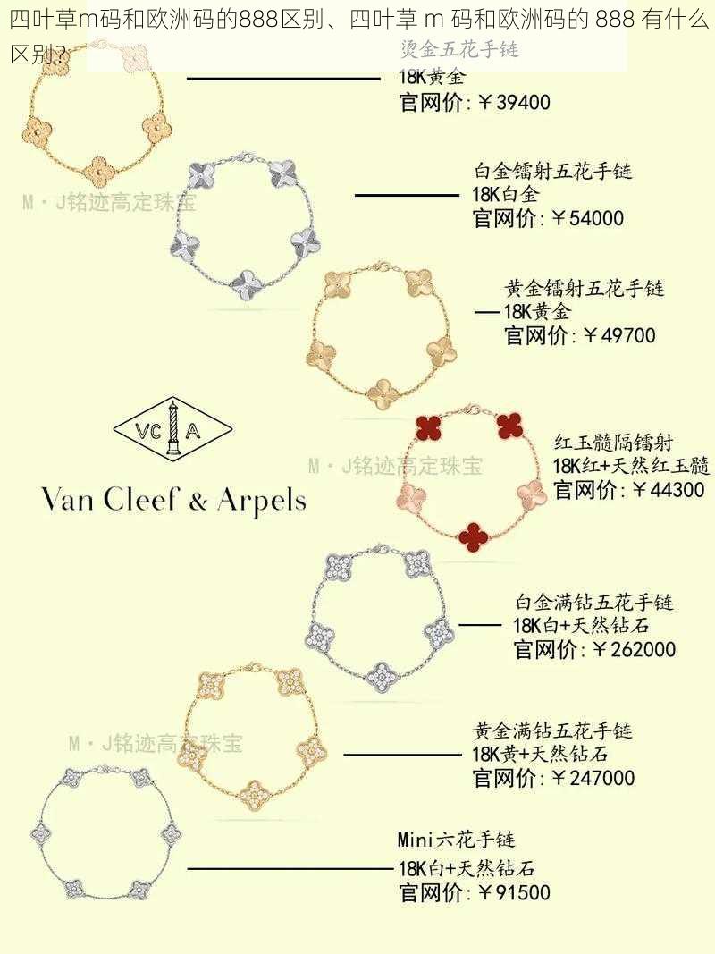 四叶草m码和欧洲码的888区别、四叶草 m 码和欧洲码的 888 有什么区别？