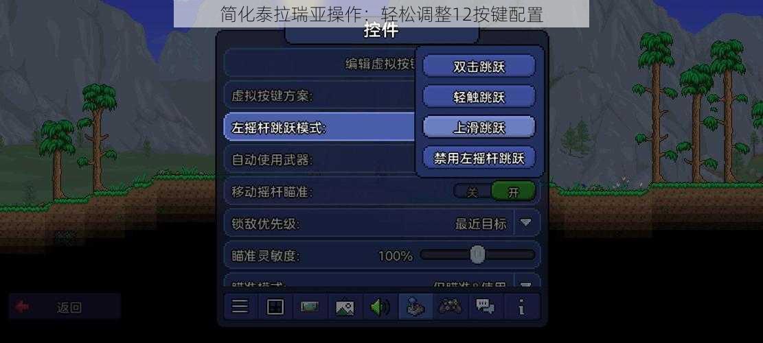 简化泰拉瑞亚操作：轻松调整12按键配置